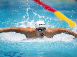 Chad se coloca como uno de los mejores nadadores del mundo. EFE /