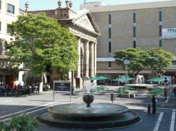 El polígono de las estaciones cubrirá desde Plaza Universidad, hasta el Instituto Cultural Cabañas. ARCHIVO /