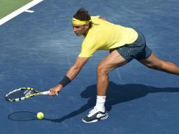 Nadal se ve bien en sus primeros juegos en Canadá. AFP /