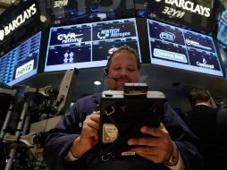 El Dow Jones se ubica en 15 mil 522.42 unidades tras reportes de buenas cifras provenientes de Asia. EFE /