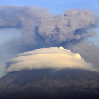 Se forma domo de lava en el Popocatépetl