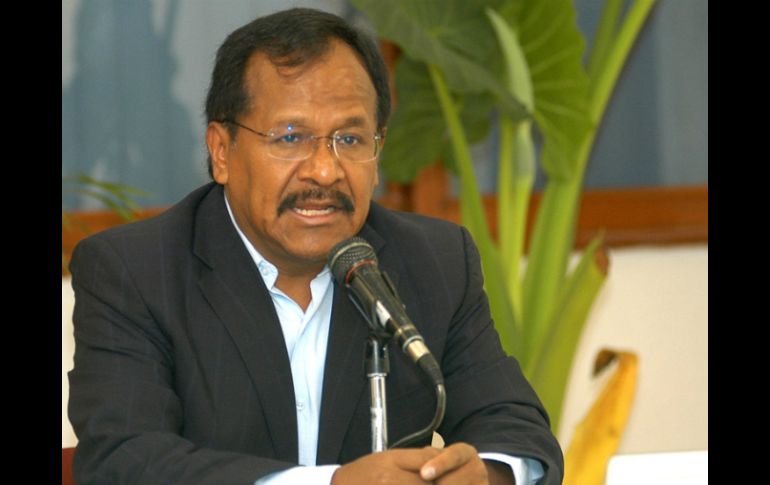 Alejandro Sánchez aclara que la discusión de la permanencia en el Pacto vendrá después de la defensa de Pemex. ARCHIVO /