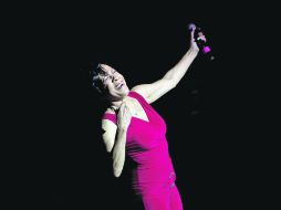 Encanto. La estrella del soul encantó con su baile cadencioso. EL INFORMADOR /