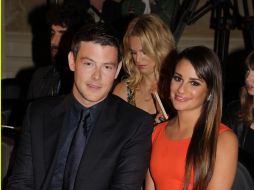 Cory Monteith y Lea Michele, cuando la vida sonreía a ambos. ARCHIVO /
