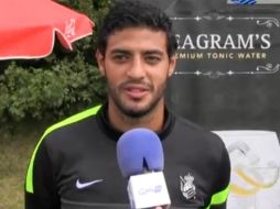 Carlos, ex de los 'Gunners' admite que no quería enfrentar a su ex equipo. ESPECIAL /