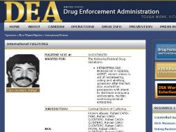 Rafael Caro Quintero cumplía una condena de 40 años de prisión en conexión al secuestro, tortura y asesinato de un agente de la DEA. EFE /