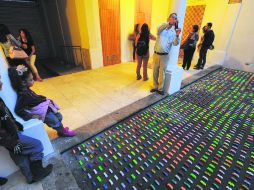 Un centenar de autos situados en un patio del Museo de la Ciudad representan la realidad que se vive a diario en Guadalajara EL INFORMADOR /