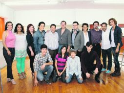 Talento. El elenco de la obra está conformado, sobre todo, con nuevos valores locales. EL INFORMADOR /