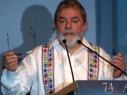 El expresidente brasileño Luiz Inácio Lula da Silva se sometió  a exámenes de control del cáncer de laringe, sigue en remisión. ARCHIVO /