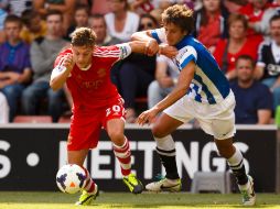 En el estadio St Mary's el conjunto vasco vino de menos a más en el encuentro pero al final no le alcanzó. AP /
