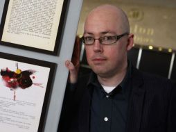 En 2008, John Boyne visitó la FIL en Guadalajara, donde mantuvo un encuentro con jóvenes lectores. ARCHIVO /