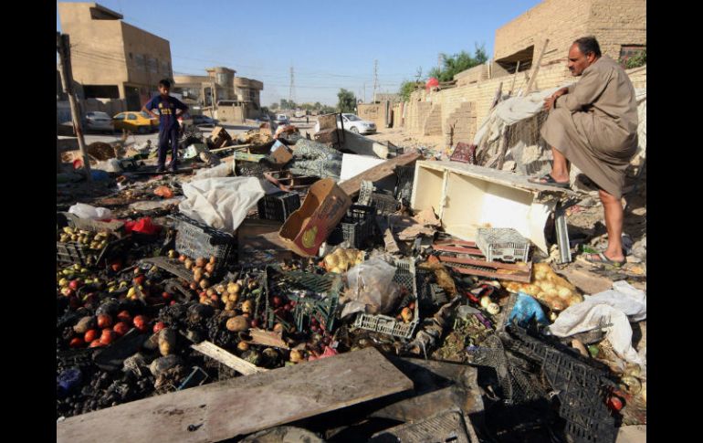 Este domingo, al menos ocho efectivos del orden murieron y otros catorce resultaron heridos. AP /