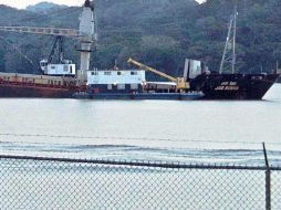 Armas, explosivos, lanzadores y municiones pertenecientes a Cuba han sido encontrados en la nave. ARCHIVO /