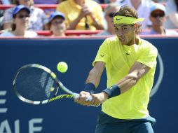 Rafael Nadal fue menos exigido por Raonic en la final. AP /
