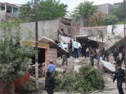 Una mujer y dos niñas fallecen por la explosión. SUN /