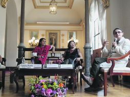 Cómplices. (izq a der) Catalina Pereda, Jesusa Rodríguez, Marcela Rodríguez y Clarissa Malheiros encabezan este proyecto escénico. EFE /