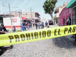 Escena de un crimen. Los jóvenes son los más afectados por la violencia. EL INFORMADOR /