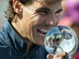 Rafael Nadal recupera posiciones luego de su gran regreso este 2013. AP /