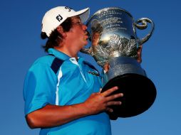 Dufner ocupa el octavo sitio luego de su triunfo en Oak Hill, Nueva York. AFP /