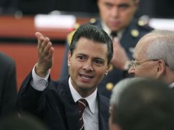 A través de su cuenta de Twitter (@EPN), el Mandatario anunció que, esta noche, dirigirá un mensaje a la nación. NTX /