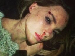En una de sus publicaciones en Twitter, Belinda señala que esta imagen es su ''catarsis''. ESPECIAL /