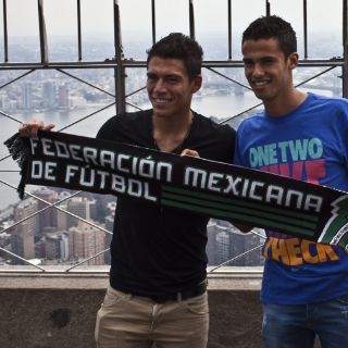 Moreno y Reyes visitan el Empire State