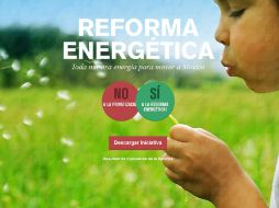 La Presidencia de la República lanza una página web donde exponen los principales puntos de la iniciativa. TOMADA DE SITIO OFICIAL  /