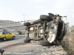 Aún se desconocen las causas del percance pero autoridades creen que se debe a exceso de velocidad. ARCHIVO /
