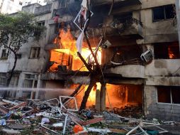 La explosión en Rosario deja a otras 60 personas heridas y provoca severos daños en viviendas de 240 familias. ARCHIVO /
