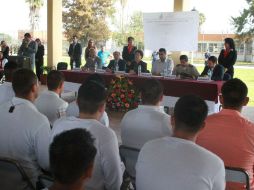 En el evento se invitó a reflexionar sobre el uso de drogas y la delincuencia entre comunidad joven del Estado.  /