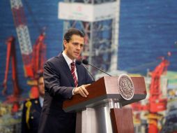 Peña Nieto asevera que el gobierno de la República tiene entre sus cinco grandes metas lograr un México próspero. ESPECIAL /