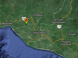 El SSN ubica el epicentro del sismo de 5.0 grados a 22 kilómetros de Ometepec, Guerrero. ESPECIAL /