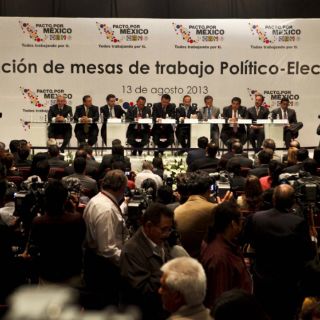 El Pacto instala mesas para reforma político-electoral