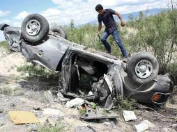 Jesús María Rangel y su esposa murieron en un accidente vial en Coahuila. TOMADA DE @Alfredmore  /