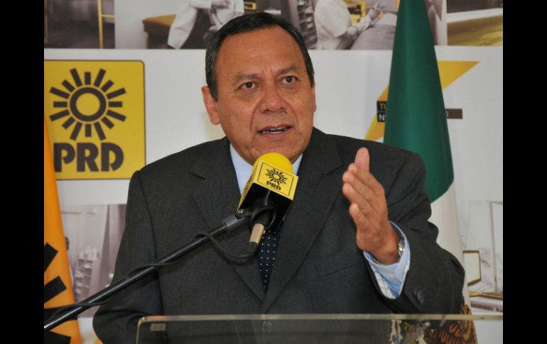Jesús Zambrano informa que la propuesta de reforma del PRD será presentada el próximo miércoles. ARCHIVO /