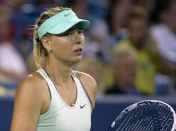 La rusa es eliminada por Sloane Stephens en el Masters de Cincinnati. AP /