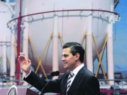 El Mandatario sostuvo que ''hace menos de veinte años'' México era ''un país autosuficiente'' en gas natural. EFE /