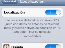 Por seguridad, desactivar la función de localización puede ser aconsejable. ESPECIAL /
