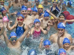 Por el momento únicamente participarán en natación pero esperan hacerlo en otras disciplinas. ARCHIVO /