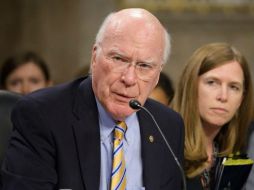 El senador demócrata Patrick Leahy reveló su preocupación por  el aumento de violaciones de derechos humanos. ESPECIAL /