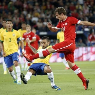 Suiza derrota a Brasil