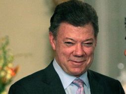 Juan Manuel Santos afirma que de realizarse un paro este lunes, muchos sectores se verían seriamente afectados. ARCHIVO /