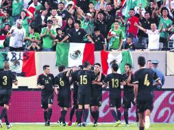 La Selección mexicana mostró su mejor versión en este año y regresó la ilusión a su afición de cara a la eliminatoria mundialista. AFP /