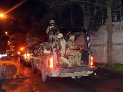 Guardias comunitarios detenidos en Aquila, Michoacán, fueron trasladados al DF a las instalaciones centrales de la PGR. NTX /