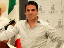 Aristóteles dijo que para este año la meta es que estén construidos 500 bordos y pozos tipo abrevaderos en 18 municipios.  /