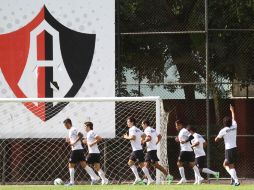 Atlas cerró su preparación y se encuentra listo para su visita mañana a Morelia. MEXSPORT /