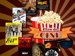 Te damos las nuevas opciones para divertirte en el cine.  /