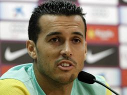 Pedro Rodríguez arrastraba un golpe en el gemelo derecho desde el amistoso que el equipo disputó en Tailandia hace diez días. EFE /