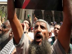 Partidarios de Mursi han estado manifestándose desde el miércoles pidiendo el regreso del ex mandatario. EFE /