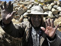 La Gobernación de La Paz explica que con la edad certificada, se tramitará su registro en el Libro Guinness de los récords. AFP /